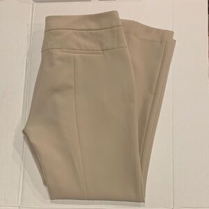 NWOT Adrianna Papell Beige Tailored Pants sz 6